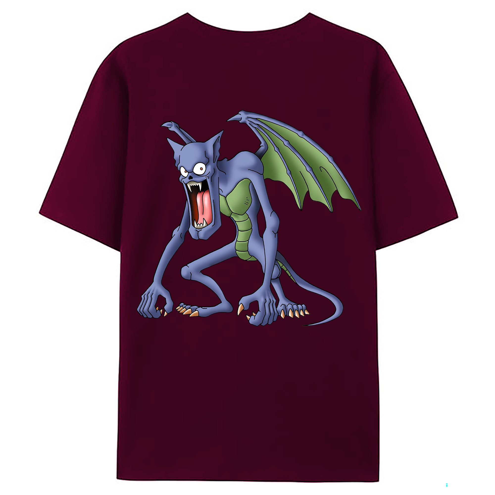 （画像用） ドラゴンクエスト Doragon Kuesuto Dragon Quest レディース半袖Tシャツ(バックプリント)
